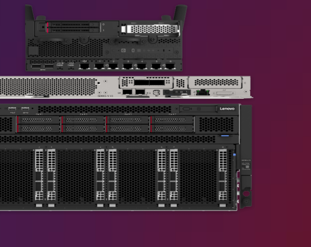 Lenovo ThinkSystem AI servers